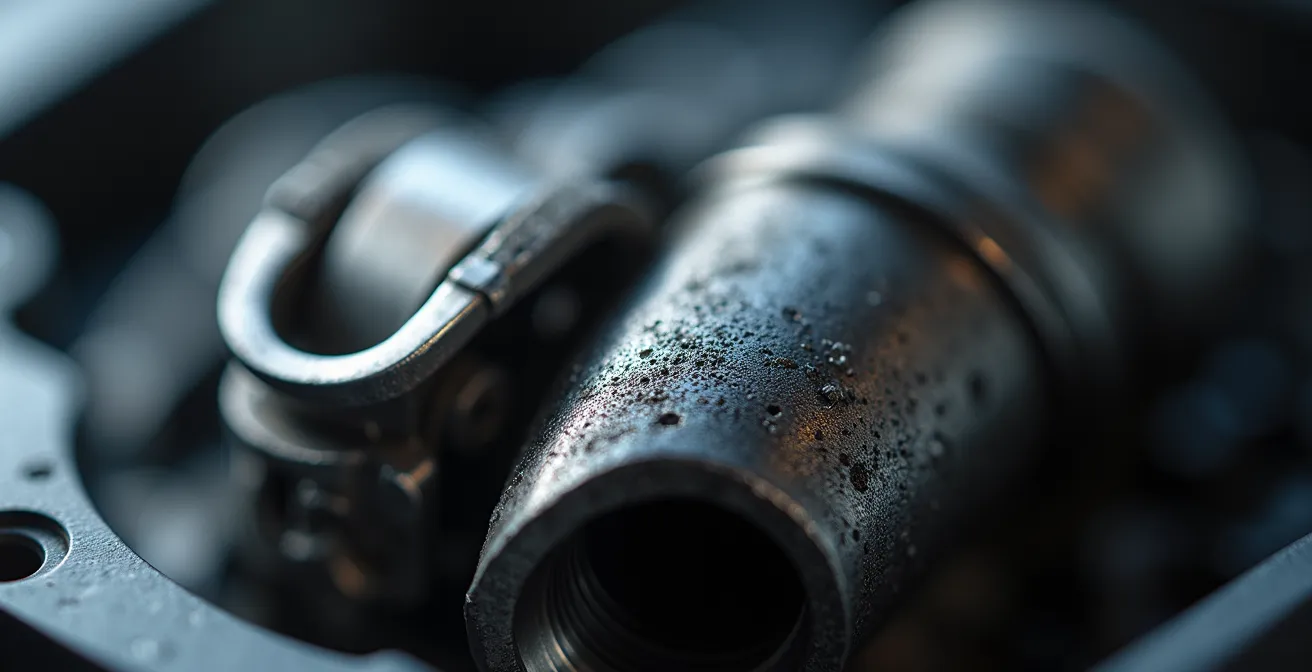 Comparaison visuelle entre une pièce automobile d'origine et une pièce générique