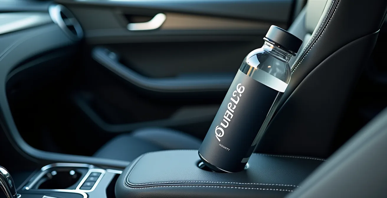 Intérieur impeccable d'un véhicule aménagé pour le transport de passagers